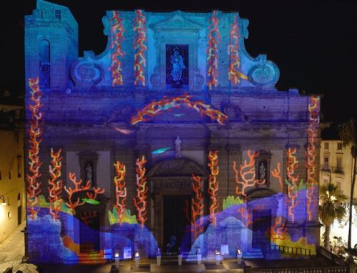 Video Mapping Azzurro Food